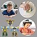6PCS Transformable Fidget Spinners for Kids Party Favor, Deformable Robot Spinner Fidget Toys, Fingertip Gyros Stress Relief Sensory Toy Stocking Stuffers Bulk Gifts Kids Classroom Prizes