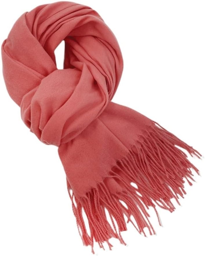 [たけち] レディース スカーフ イミテーション カシミア スカーフ。暖かくて多用途な中くらいの長さのスカーフです。