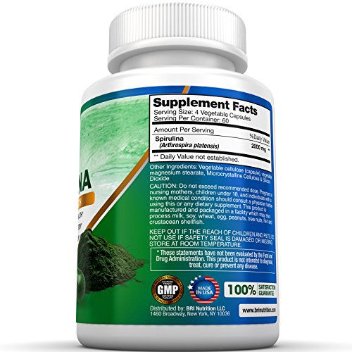 BRI-Spirulina-2000mg-Maximum-Strength-Premium-Quality-Spirulina-Superfood-Powder-Packed-w-Antioxidants-Protein-and-Vitamins-in-Easy-to-Swallow-Vegetable-Cellulose-Capsules-240-Count