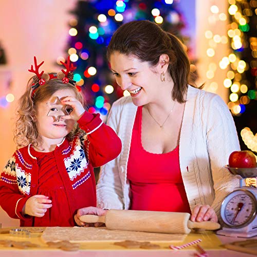 Eastdall Feliz Natal grampos de cabelo crianças meninas adorável alce chifre santa esquilo cereja pe