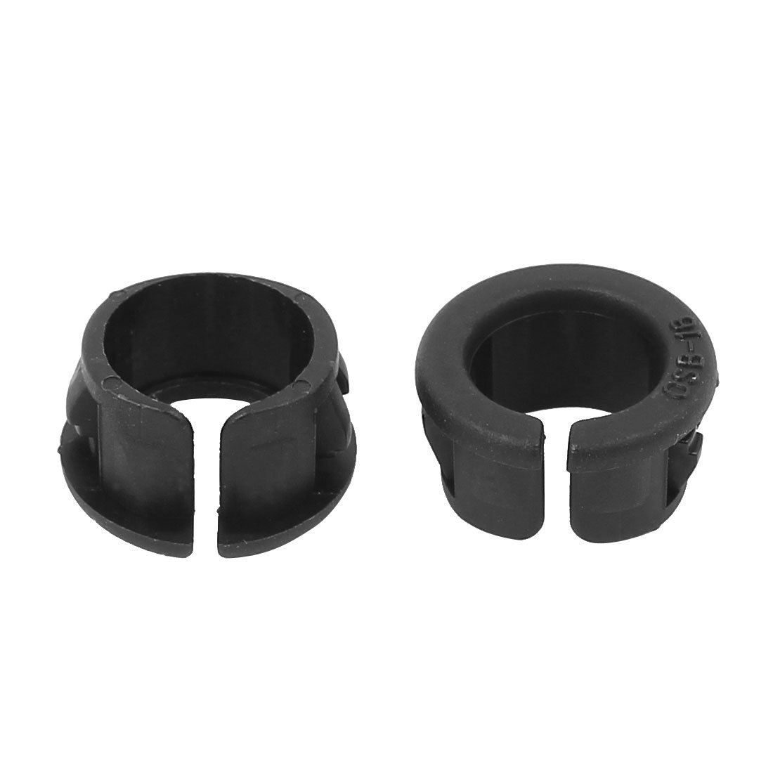 Aexit 100pcs 8mm x 15mm White Rubber Wommers Anello di protezione per cavi ID: 422757