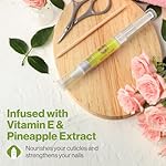 Cuticle Oil Pen - Nail Cuticle Protector - Professional Manicure and Pedicure Set Accessory - Acrylic Nail Art Accessory - Strengthener and Softener - Contains Vitamin E - Image 3