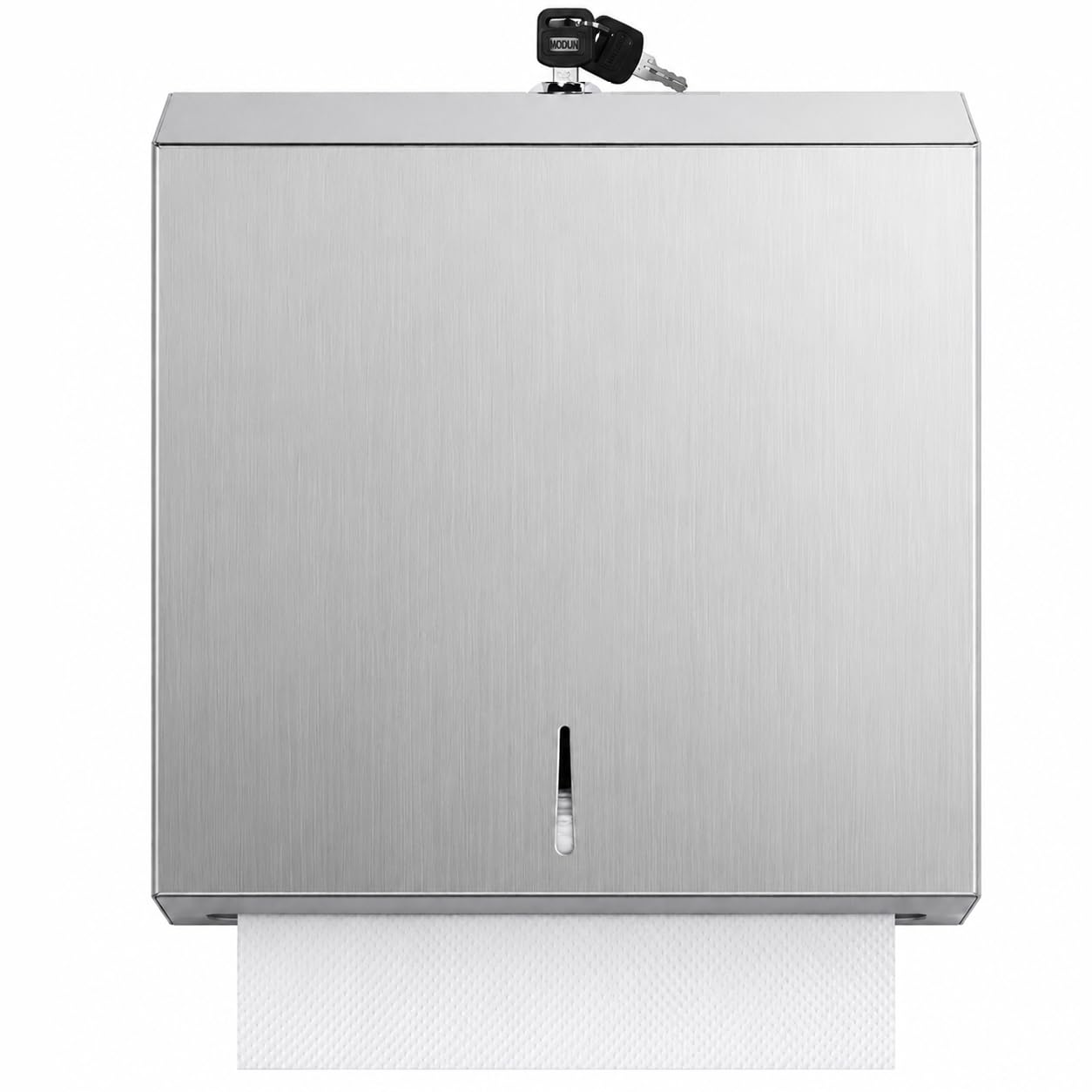 Stainless Steel Paper Towel Dispenser Wall Mount for Commercial Bathrooms