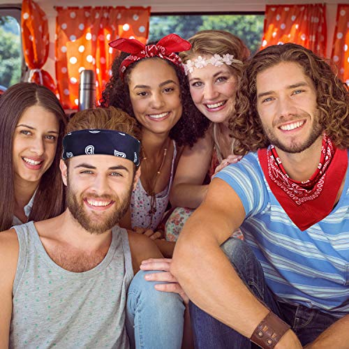 Blulu BLULU- GREEN COWBOY BANDANA -01 6 Pcs Halloween Cowboy Bandanas thumb #4