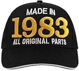 Bombo Bestickter Hut zum 40-jährigen Geburtstag Made in 1983 all original parts