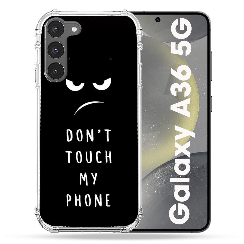 Coque Samsung A36 5G Cokitec Renforcée Antichoc Don't Touch