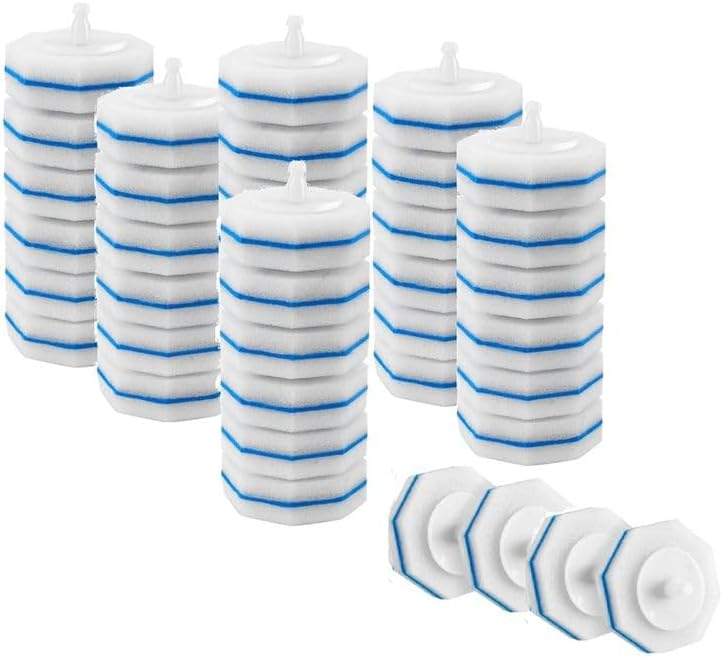 2026 New 50PCS Upgraded Wand Refill Toilet Flushable Refill Disposable Toiletries Compatible Toilet Wand Refills