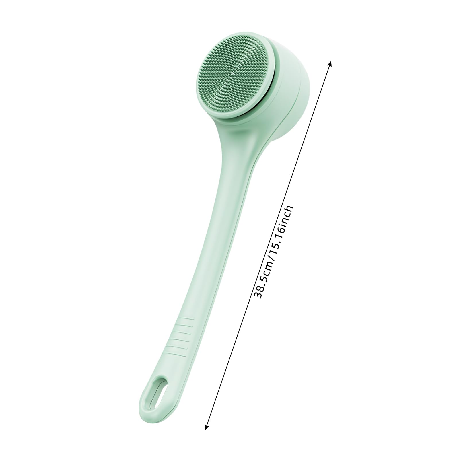 Elektrische Rückenbürste Wasserdicht Automatische Duschbürste mit 4 Bürstenköpfen für Ganzkörper Peeling Massage