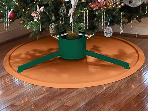 Weathertech Christmas Tree Mat Terracotta - Heavy-Duty Christmas Tree Floor Protector #TOP5