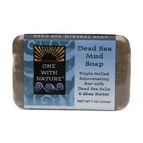 One With Nature Dead Sea Mineral Soap (7 oz) Sea Mud 1 ea