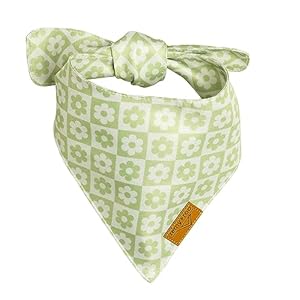 RemyRoo-Large-Spring-Dog-Bandanas-4-Pack-Daisy-Set-Premium-Durable-Adjustable-Polyester-Fabric-Patented-Shape-Girl-Dog-Bandana-Floral-Dog-Bandana - Cucciolini Doodles RemyRoo-Large-Spring-Dog-Bandanas-4-Pack-Daisy-Set-Premium-Durable-Adjustable-Polyester-Fabric-Patented-Shape-Girl-Dog-Bandana-Floral-Dog-Bandana