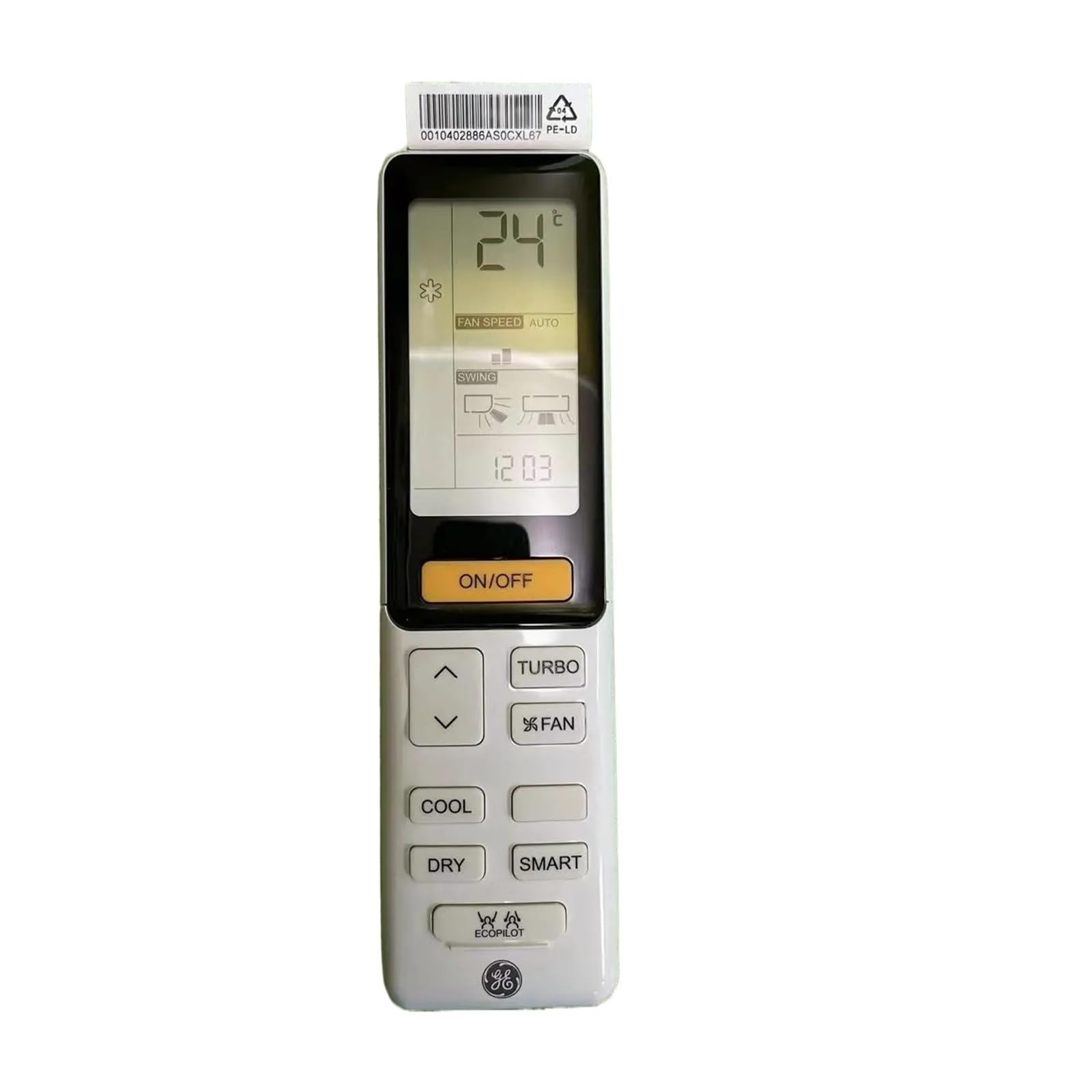 Télécommande pour climatiseur 0010402886AS avec écran rétroéclairé très lisible