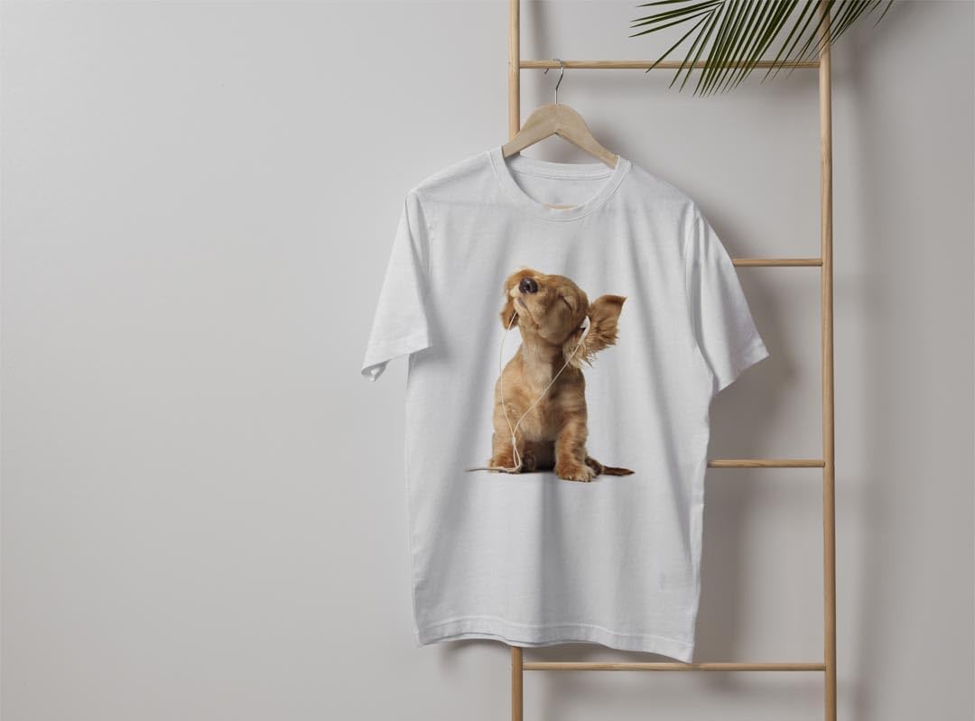 BOC BOK 犬のプリント 長袖Tシャツ Dog printed l/s T-shirt / 古着 犬 プリントTシャツ ロンT