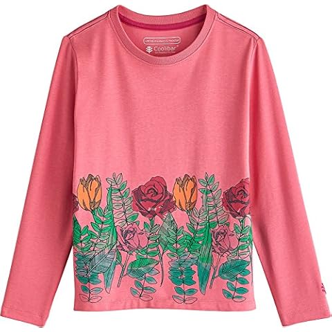 Coolibar Mangas Protectoras UV para niños, Color Rosa, L/XL Cover