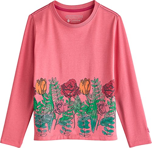 Coolibar UV-Protective Manga Larga, Unisex niños, Rosa, XS thumbnail
