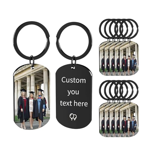 Porte-clés personnalisés photo : cadeau de commémoration