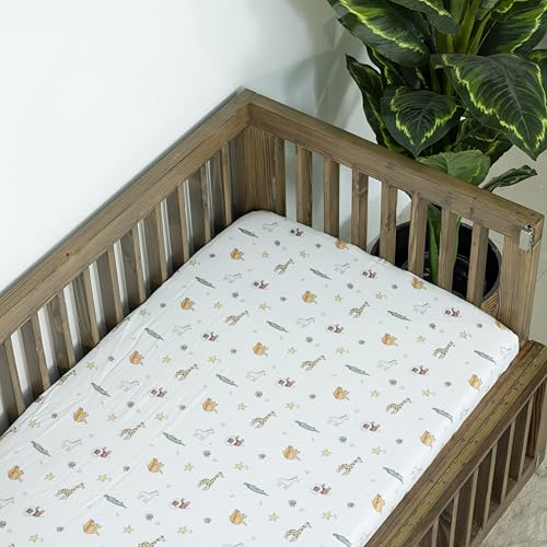 Image of Dreamology Muslin Crib Sheets Boys,Girls Super Soft,Breathable Crib Sheet