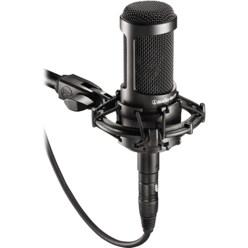 Amazon.com: Audio-Technica AT2035 Cardioid Condenser Microphone