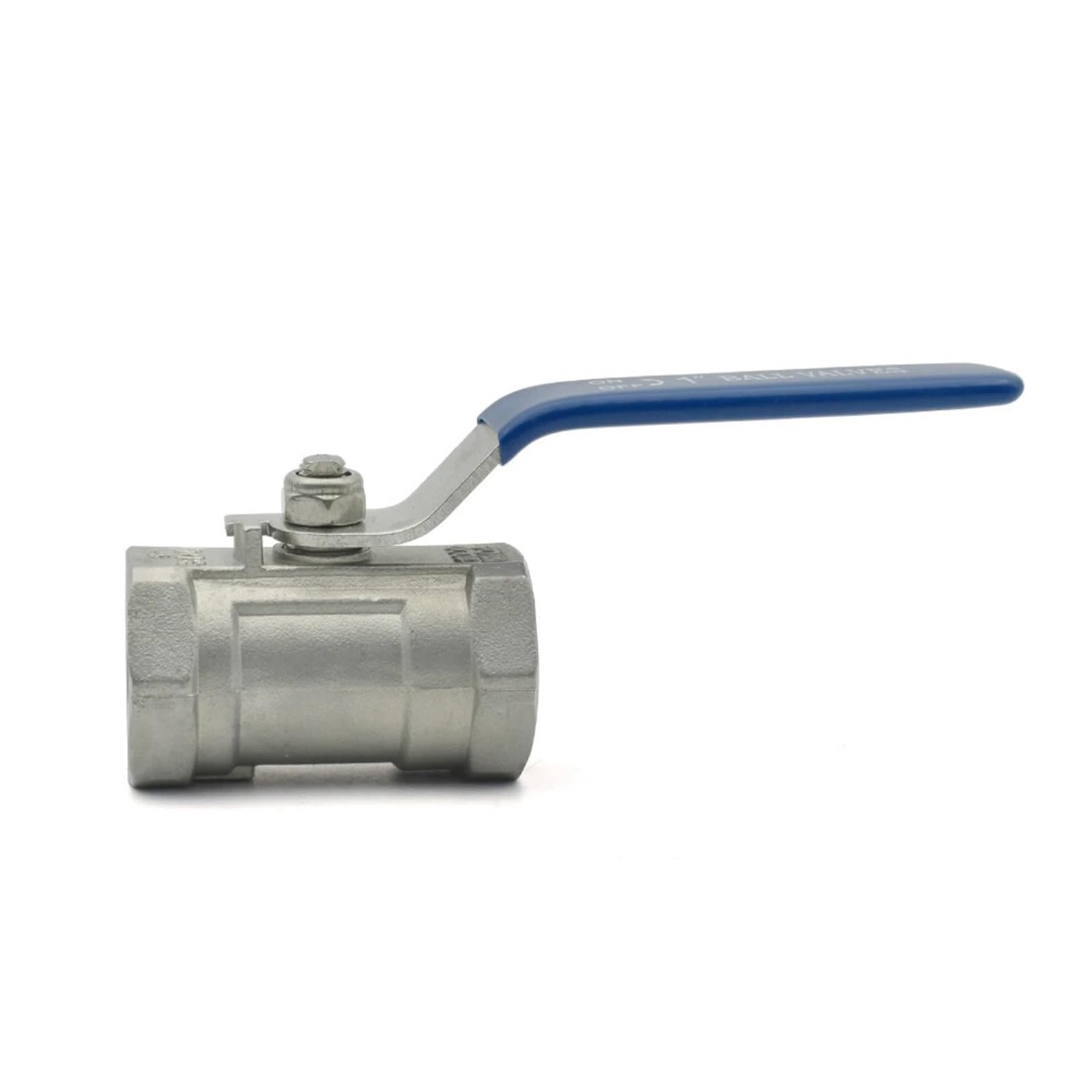 Robinet à bille sanitaire inox 2 pouces BSPT type droit pour tube 304