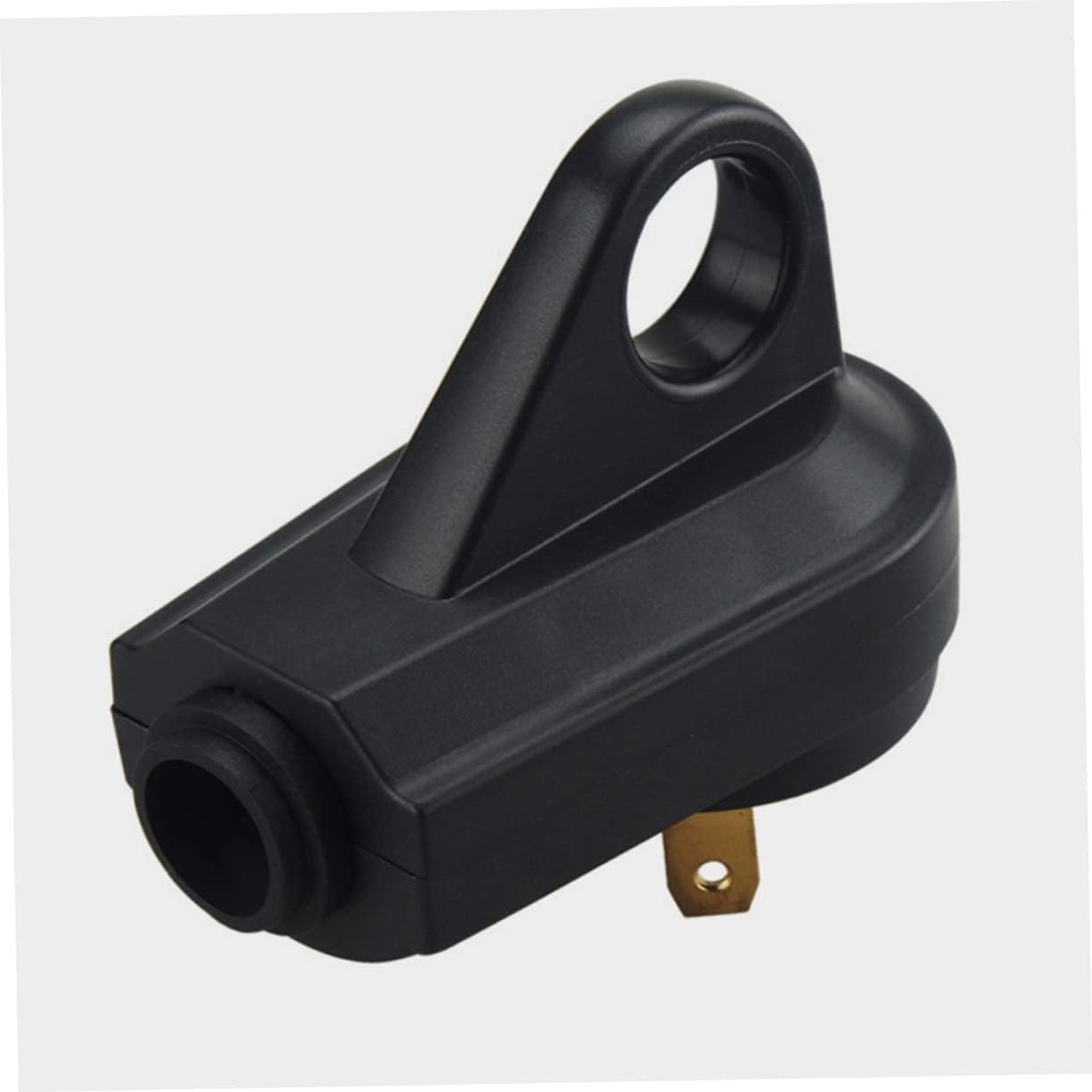 3pcs Male Rv with Handle Replacement for Rv Power Cord High-Temperature Resistant Prong Design Easy to Unplug