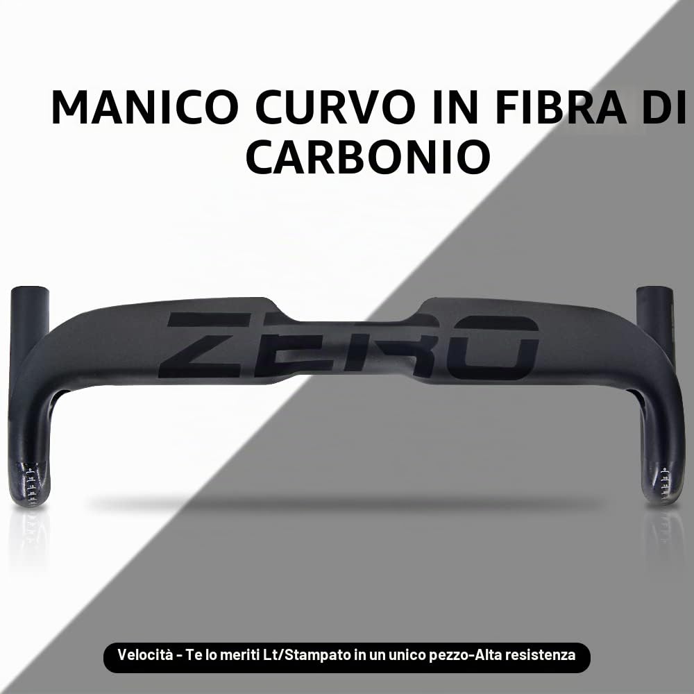 Manubrio carbonio strada RXL SL manubri per bici da corsa 31.8 manubrio carbonio bici da corsa instradamento Interno UD Opaco 400mm