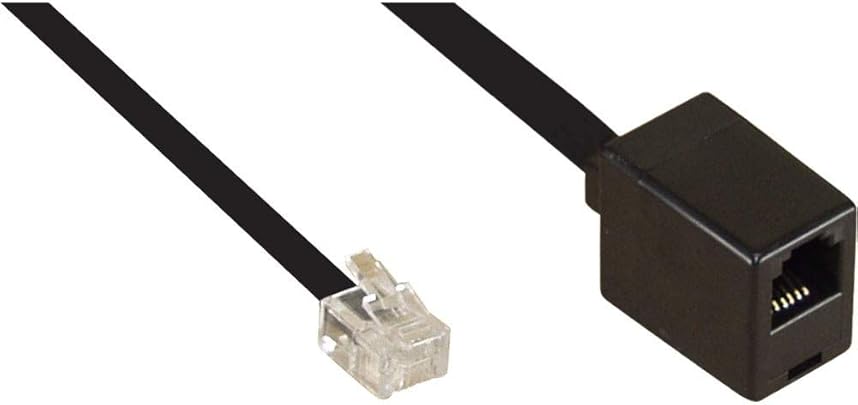 InLine 18833 Cavo telefonico Nero InLine 18833 Cavo telefonico Nero