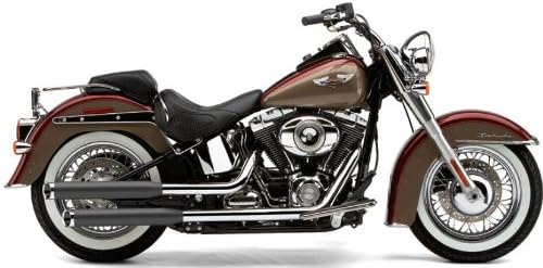 Cobra Engineering Harley-Davidson 3-inch Slip-on Mufflers (Black) 05-13 FLSTN, FXSTB - 6002B