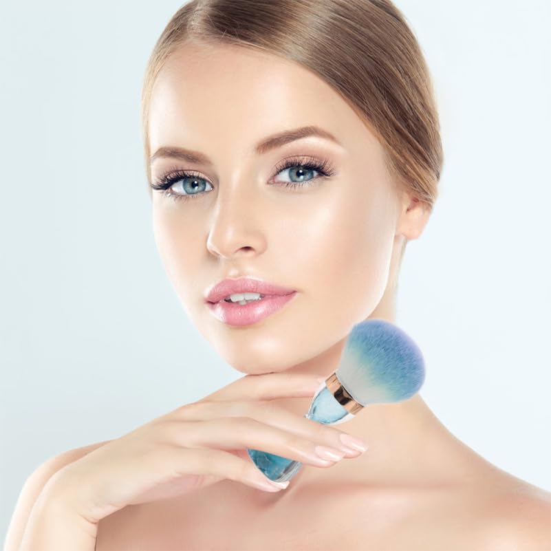 FRCOLOR 2 pcs Nail Dust Brush Nail Brush for Powder Removal Soft Manicure for Cleaning Nails Makeup Brushes and Sponges Portable Tool for Home or Salon Use image 4