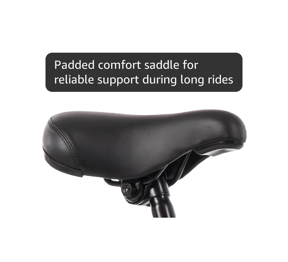 Huffy Stone Mountain Hardtail Mountain Bike for Boys/Girls/Men/Women, 20"/24"/26" Sizes, 6 or 21 Speed Shimano Twist Shifting, Front or Dual Suspension, Comfort Saddle, Sleek Colors