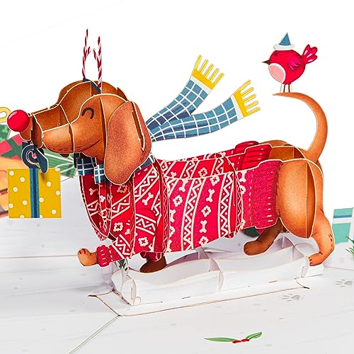 Paper Love Woofy NX}X|bvAbvJ[h nhCh 3D|bvAbvO[eBOJ[h NX}Xzf[Mtg 肪Ƃ Ȃ̂ƂlĂ 5C` x 7C` ƎO\ȃ^Ot