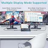 USB to HD Adapter for Monitor, USB 3.0/2.0 to HD Cable Converter 1080P Connector Output for Computer Laptop Desktop with Multiple Windows 11/10/8.1/8/7,Mac MacBook pro, Monitors for PC TV Black - Image 5