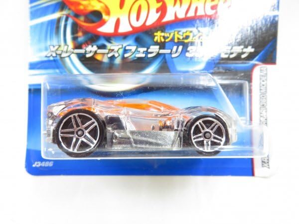 ホットウィール フェラーリ 360 限定品 ホットウィール - Hot Wheels FERRARI 360 MODENA 透明/赤色の