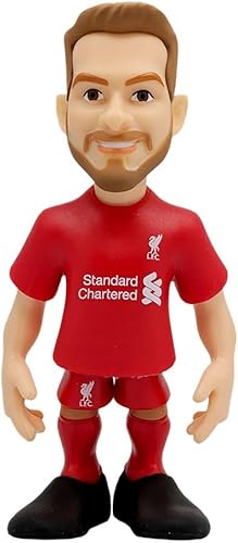 Vista 14 de MINIX COLLECTIBLE FIGURINES Mohamed Salah, oficial de Liverpool, figura deportiva coleccionable de 4.7 in, regalo único de fútbol para todas