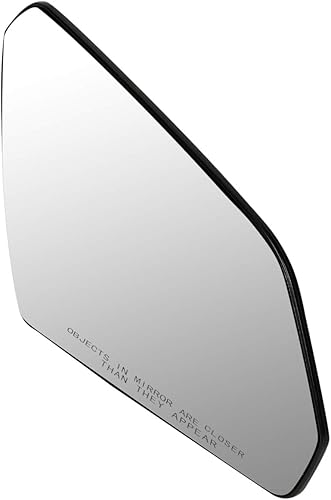 Miniatura 2 de DNA Motoring OEM-MG-0028 87611C2000 Vidrio del espejo lateral derecho del estilo de fábrica w/calefactado compatible con 15-19 Sonata