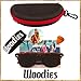 Woodies Walnut Wood Tortoise Shell Sunglasses for Men and Women | Polarized Lenses | 100% UVA/UVB Protection