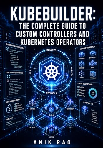 KUBEBUILDER: THE COMPLETE GUIDE TO CUSTOM CONTROLLERS AND KUBERNETES OPERATORS: Define CRDs, Implement Finalizers, Handle RBAC, and Deploy Operators with Helm and Go Reconcilers (English Edition)