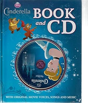 Hardcover Disney Cinderella Book & CD Book