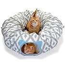 Kitty City Large Cat Tunnel Bed, Cat Bed, Pop Up Bed, Cat Toys