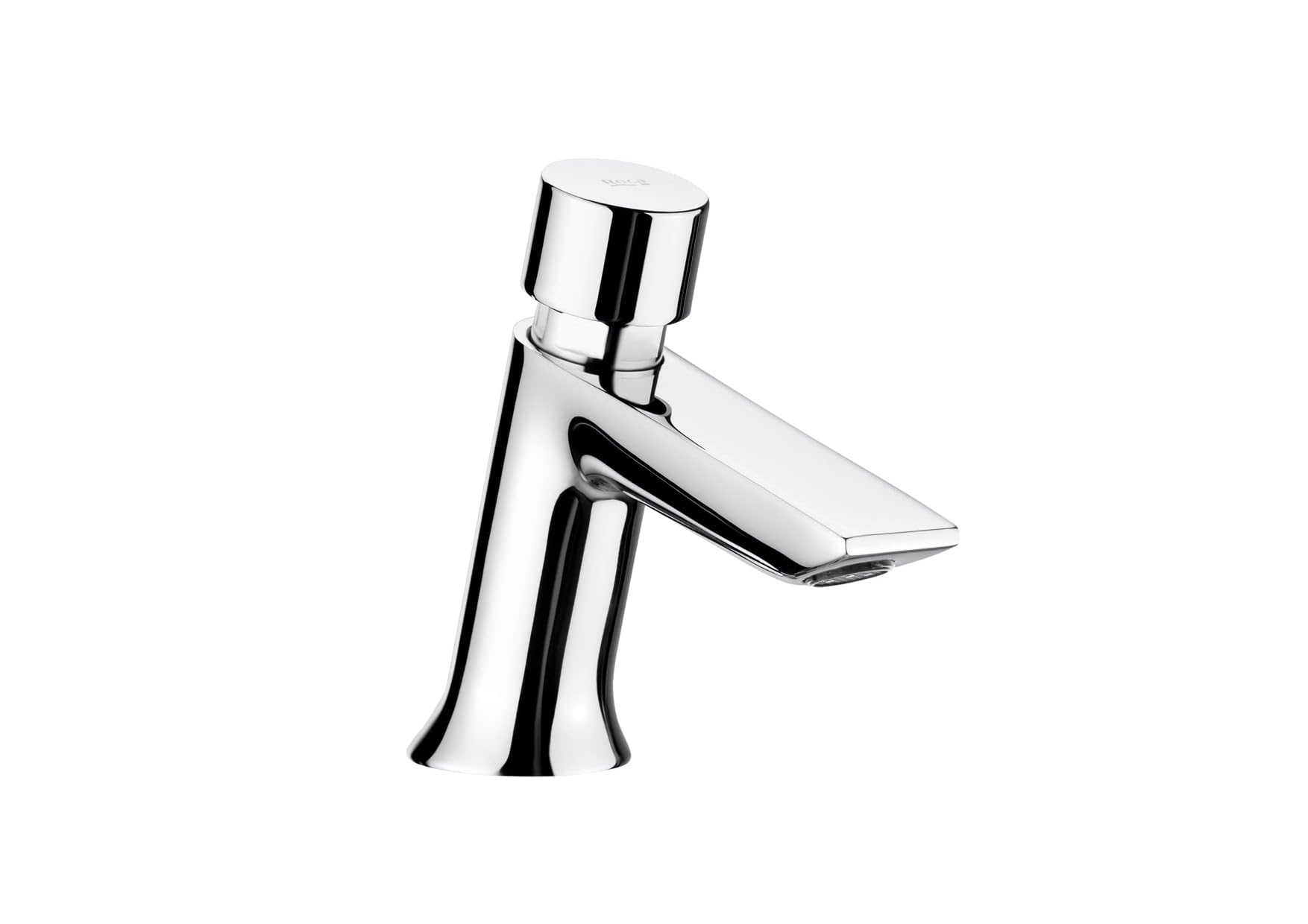 Roca Instant - Grifo temporizado de repisa para lavabo con pulsador. versión eco. . Griferías hidrosanitarias especiales. Ref. A5A6630C00