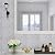 Tenedos 1 Inch Hexagon Glazed Porcelain Mosaic Tile with Carrara White with Grey Marble Look for Wall and Floor, Kitchen Backsplash, Bathroom Walls (10 Sheets)