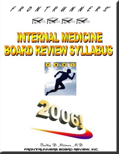 Frontrunner's Internal Medicine Board Review Syllabus Spiral-bound โ Import, 1 March 2004