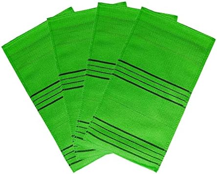 Korean Exfoliating Bath Washcloth (4 PCS - Large)