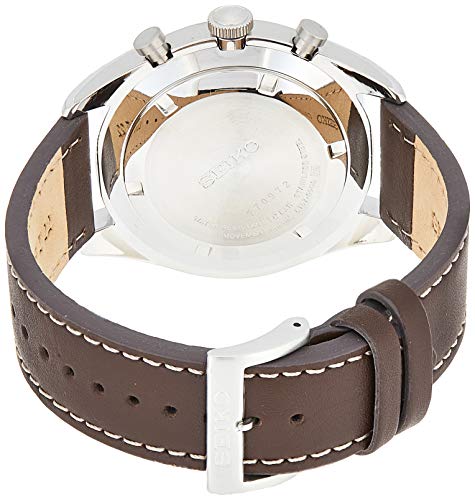 ایگرد | قیمت و خرید Seiko Mens Quartz Watch, Analog Display and Leather  Strap SSB273P1