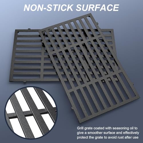 Grill Parts for Weber Spirit e310, 17.5" Grill Grates for Weber Spirit 300 and Spirit II 300, Spirit E/S310 E/S315 320 330 SP320, Spirit 700, Genesis 1000-3500, Gold & Silver B/C Gas Grill, 7638 7639 by Uniflasy - Used condition - Image 8