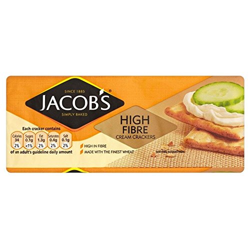 Jacob's High Fibre Cream Crackers (200g)