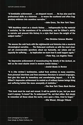 The Holocaust: A History of the Jews of Europe During the Second World War