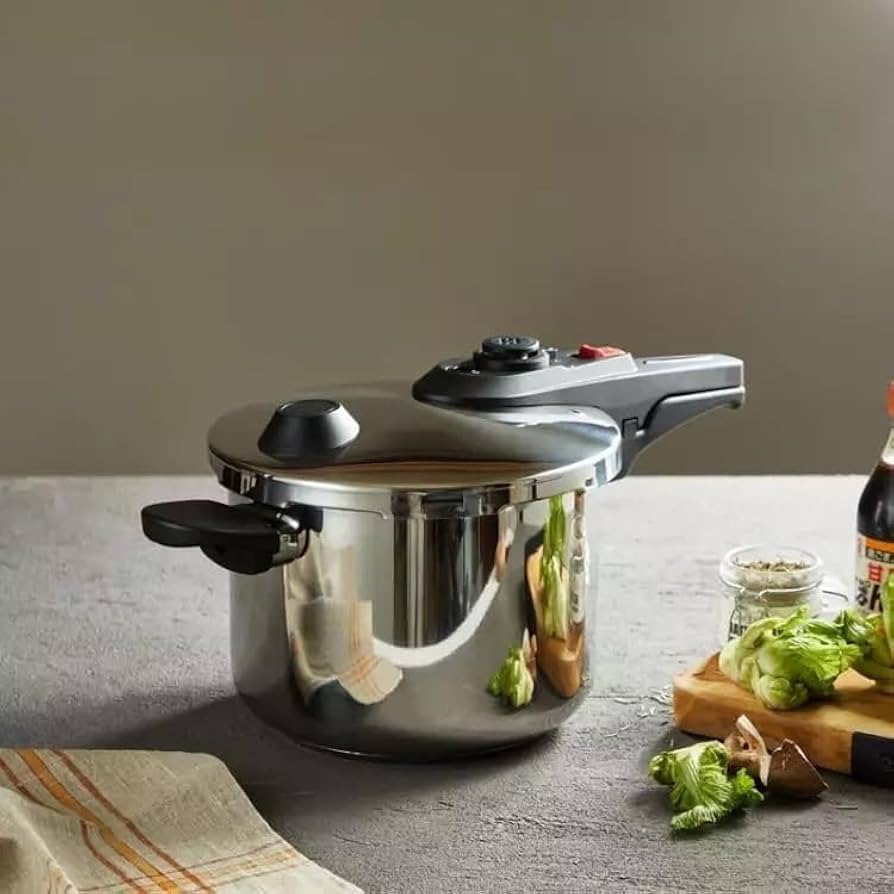 Pressure Cookers Stainless Steel Modern 4 Litre BRA Tekna Fast Pressure