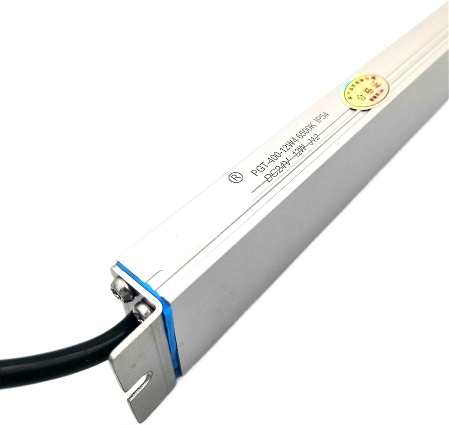 18W DC 24V LED Panel Lamp Ultra-Thin Cabinet Lighting Purification Light Machine Tools Work Desk Waterproof IP54(18W 6500K)