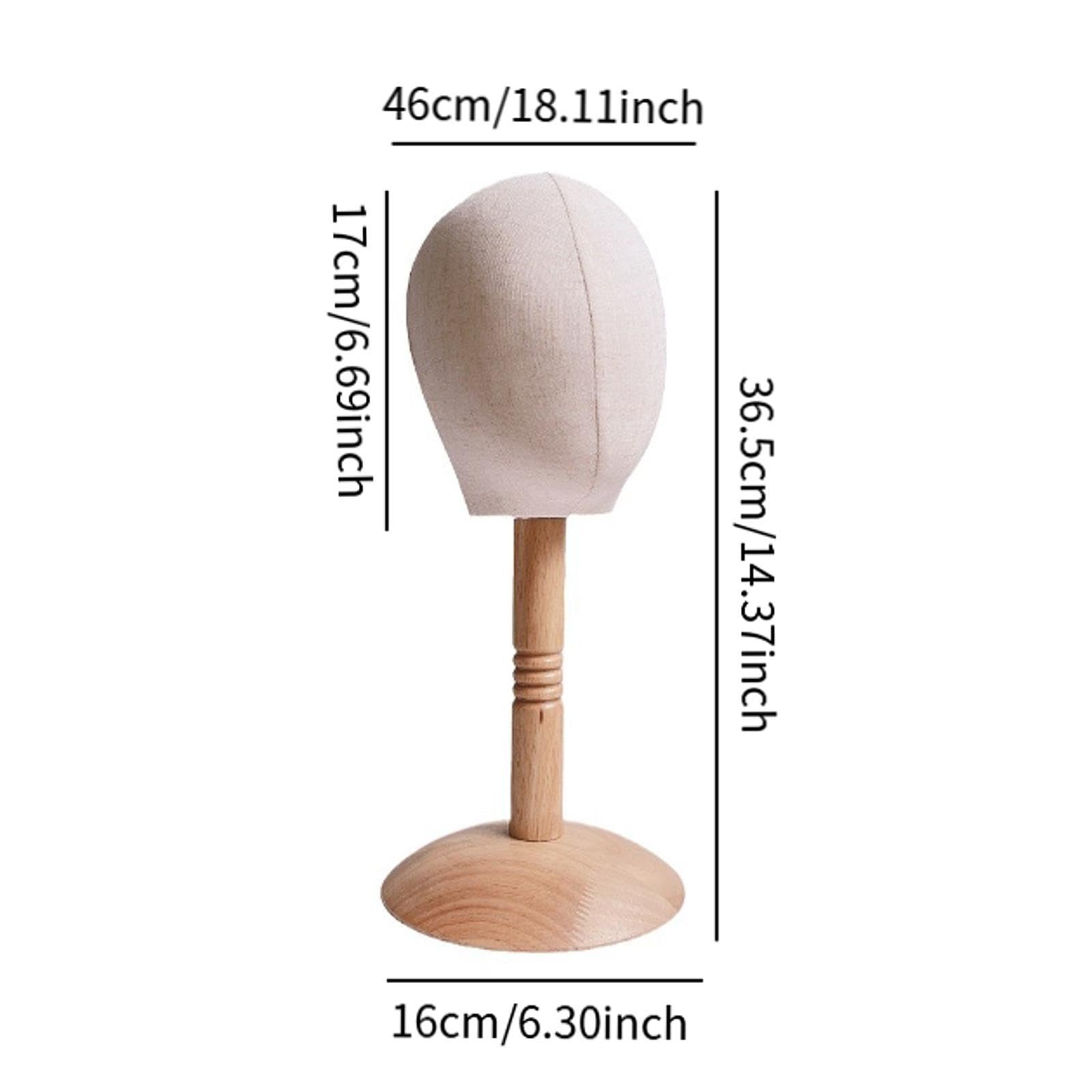Generic Modello di Testa per Bambini con Base Robusta, Espositore per Cappelli, Decorazione di Halloween