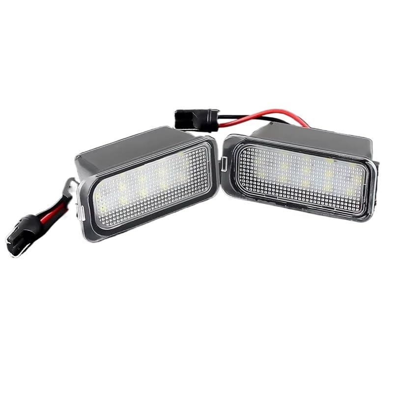 Luz matrícula Ford Mondeo MK4 MK5 de alta visibilidad bombillas de placa con iluminación clara